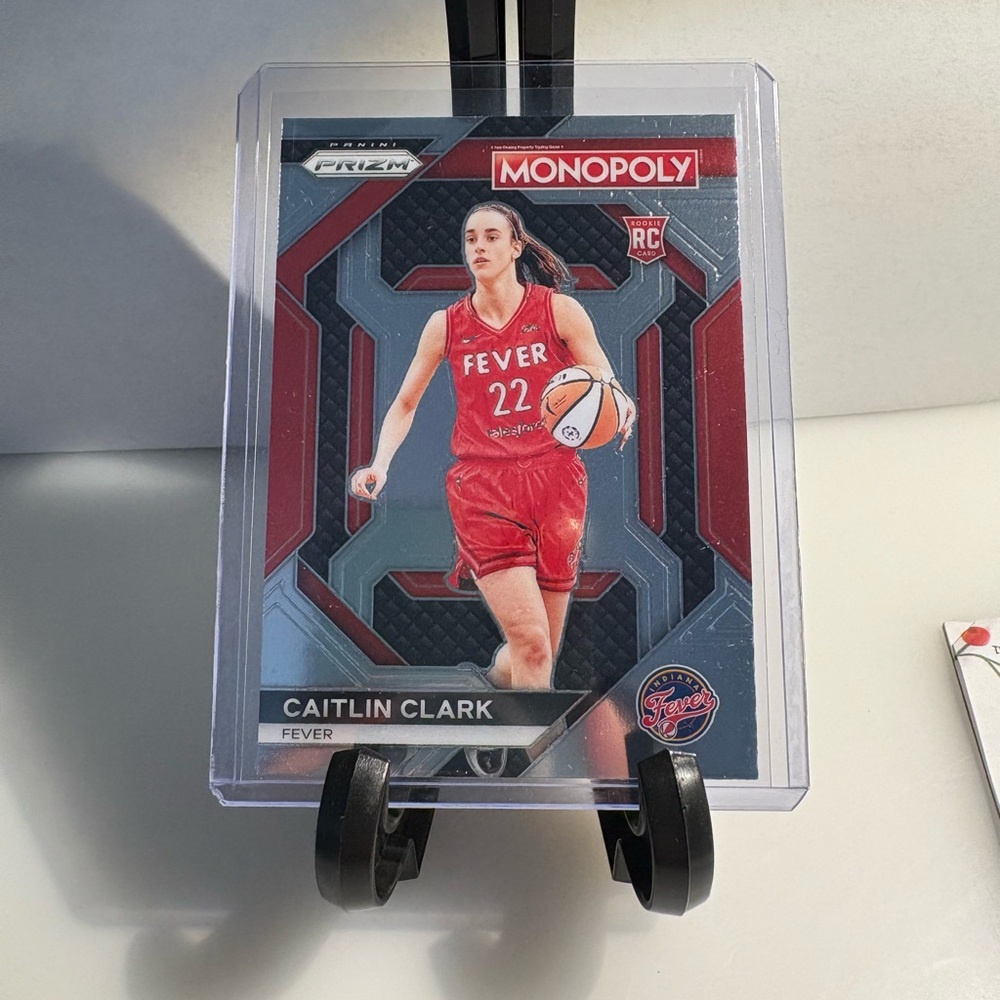 2024 Panini WNBA Monopoly Prizm Basketball Caitlin Clark Rookie Card
